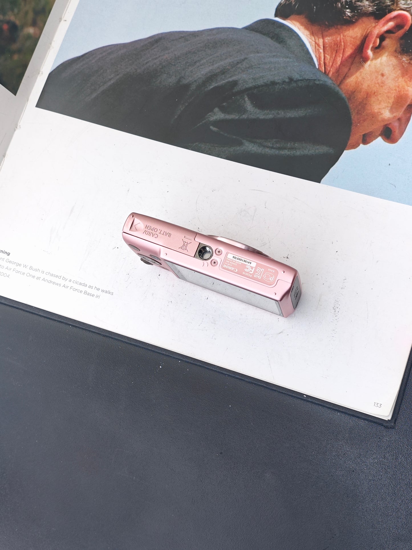Used Canon IXY 90F pink Digital Camera [with box]
