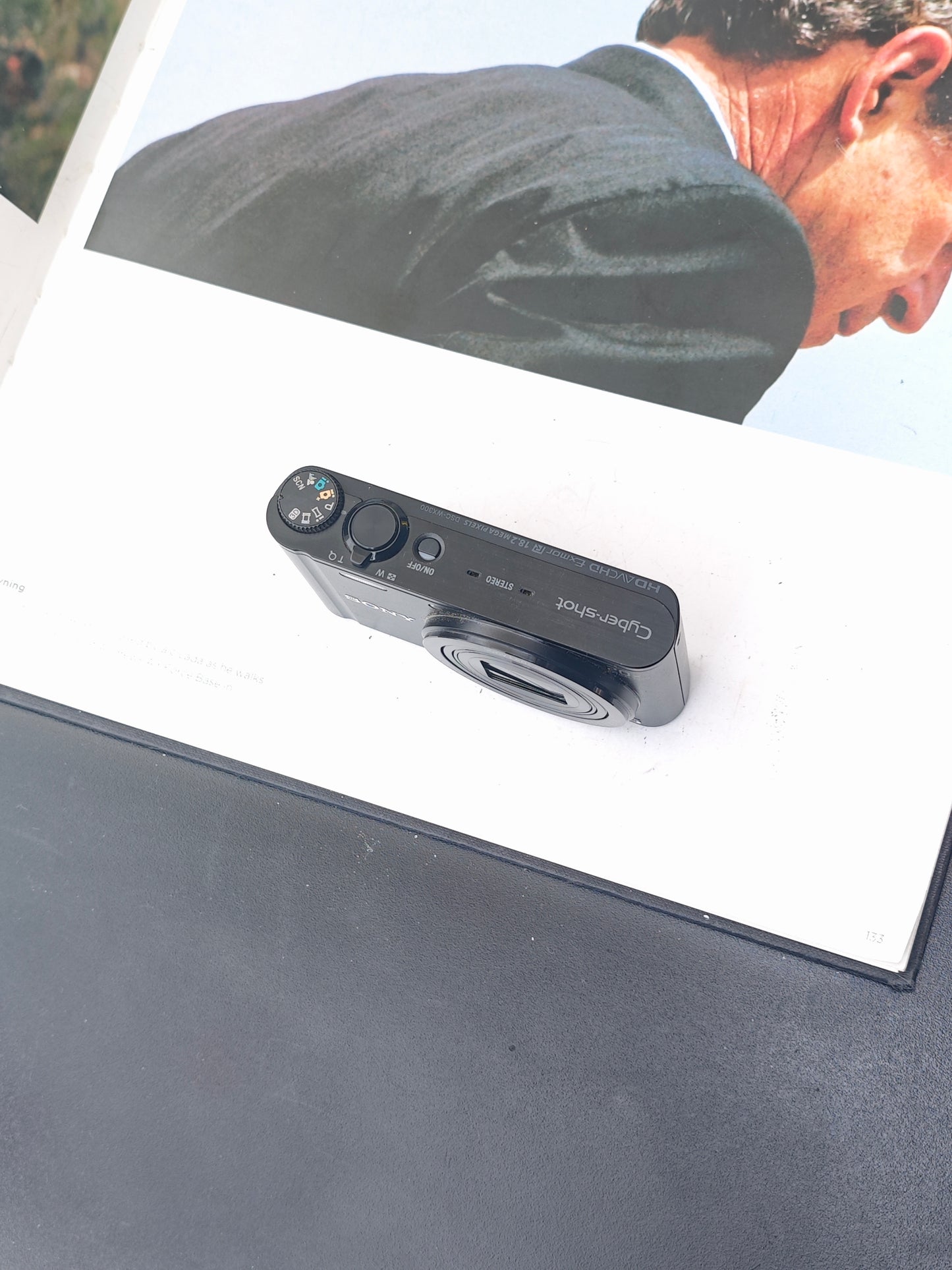 Used Sony Cyber-shot DSC-WX300 black Digital Camera [JPN only, No charger]