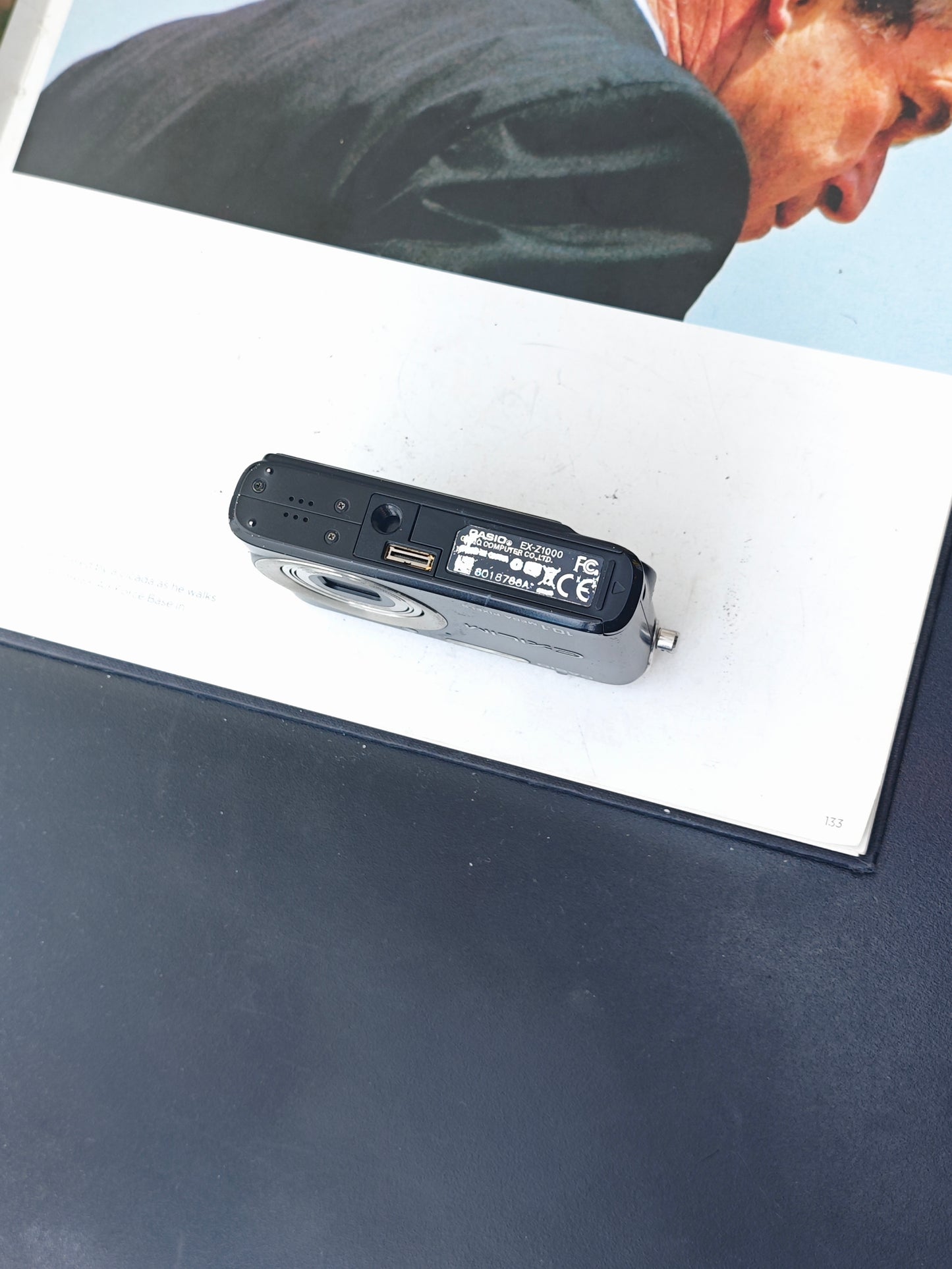 Used Casio EXILIM EX-Z1000 black Digital Camera #8018788A