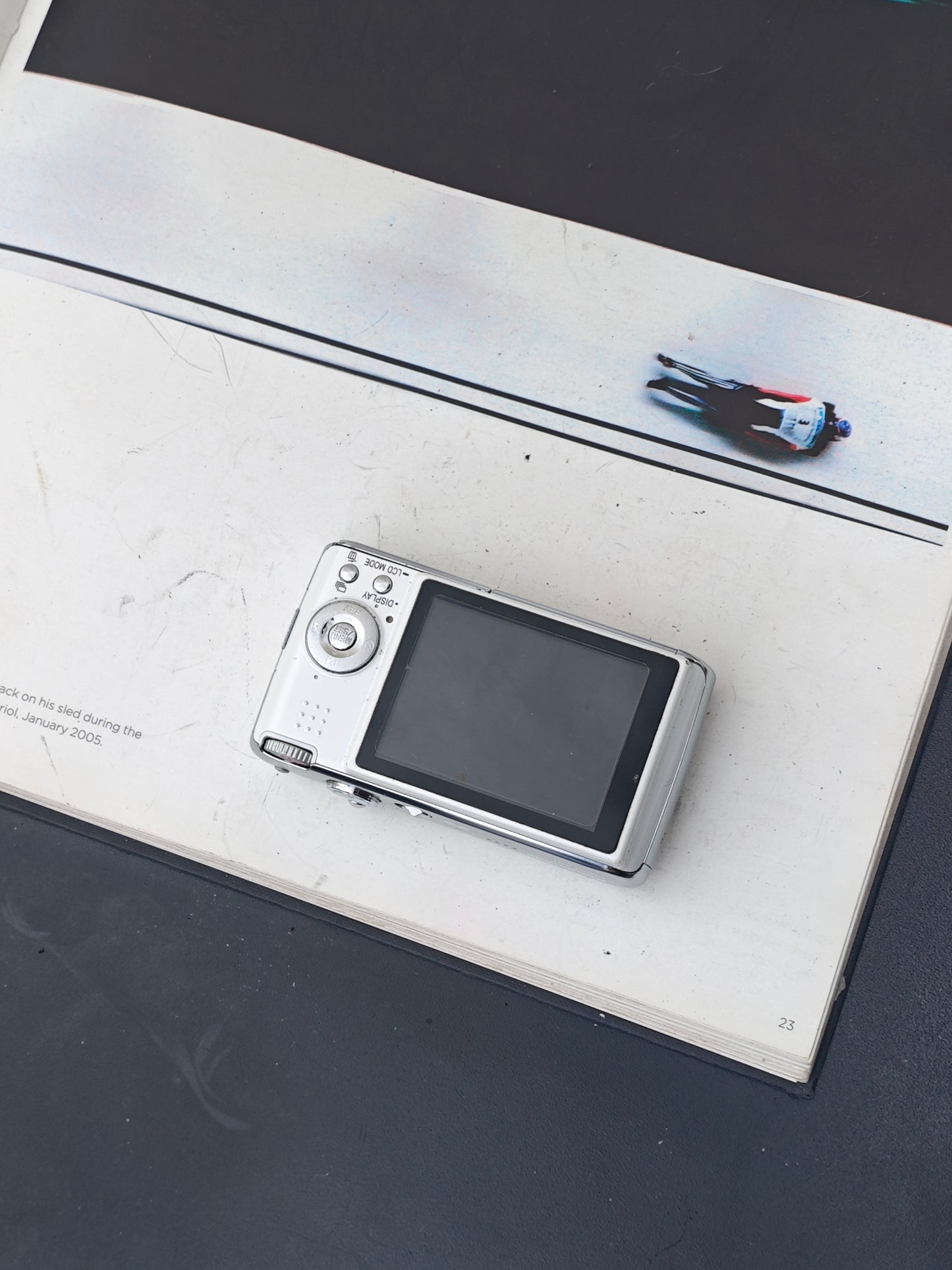 Used Panasonic Lumix DMC-FX01 white Digital Camera [No charger]