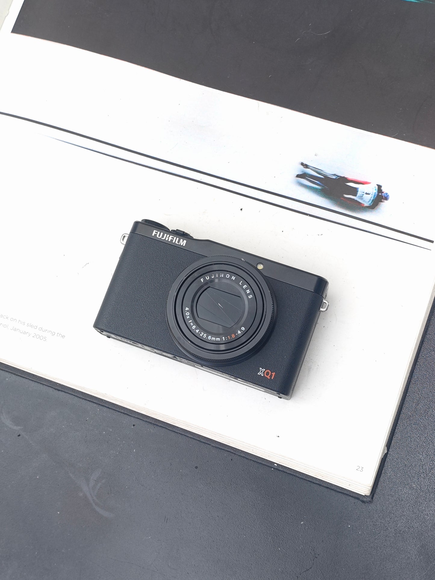 Used Fujifilm XQ1 black Digital Camera [No charger]