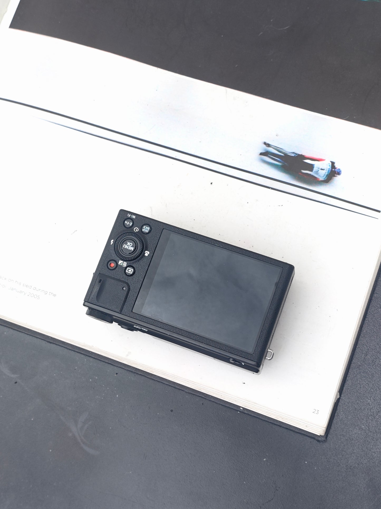 Used Fujifilm XQ1 black Digital Camera [No charger]