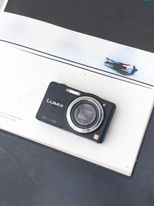 Used Panasonic Lumix DMC-SZ7 black Digital Camera [JPN only, No charger]