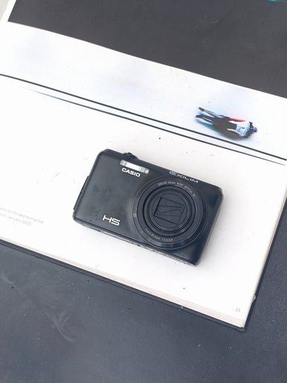 Used Casio EXILIM EX-ZR20 black Digital Camera [No charger]