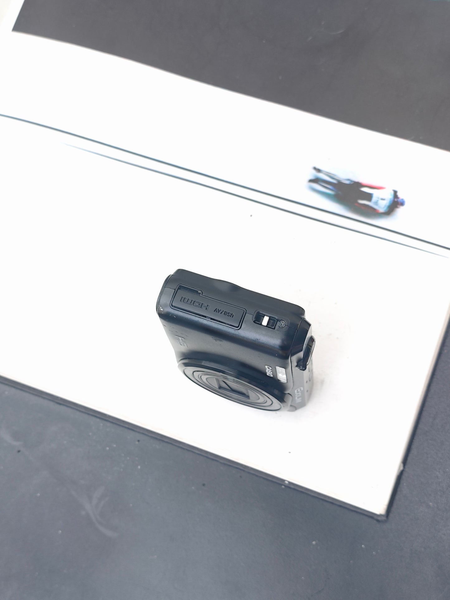 Used Casio EXILIM EX-ZR20 black Digital Camera [No charger]