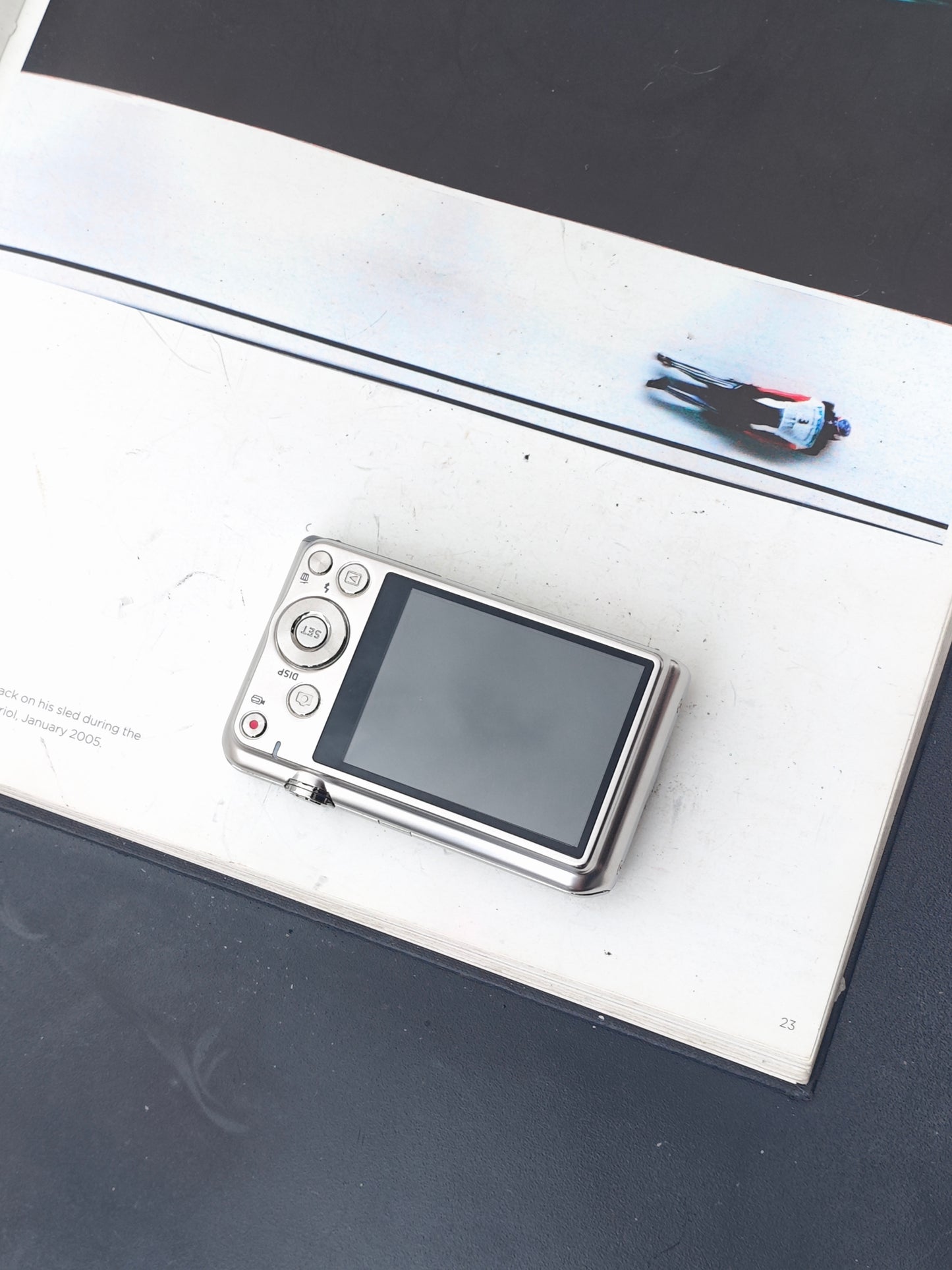 Used Casio EXILIM EX-ZS25 silver Digital Camera [No charger] #10050165A