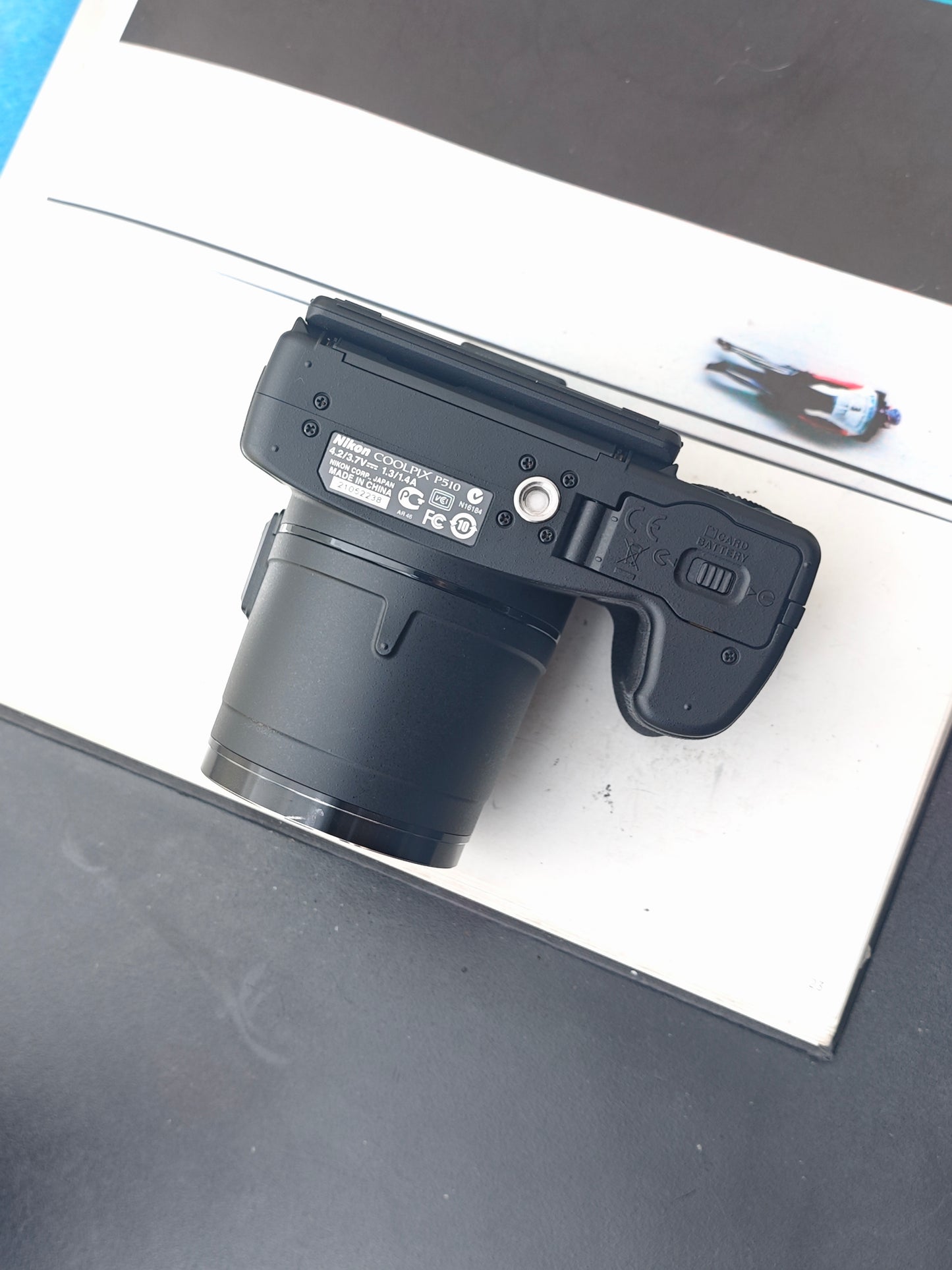 Used Nikon Coolpix P510 Digital Camera [with box]