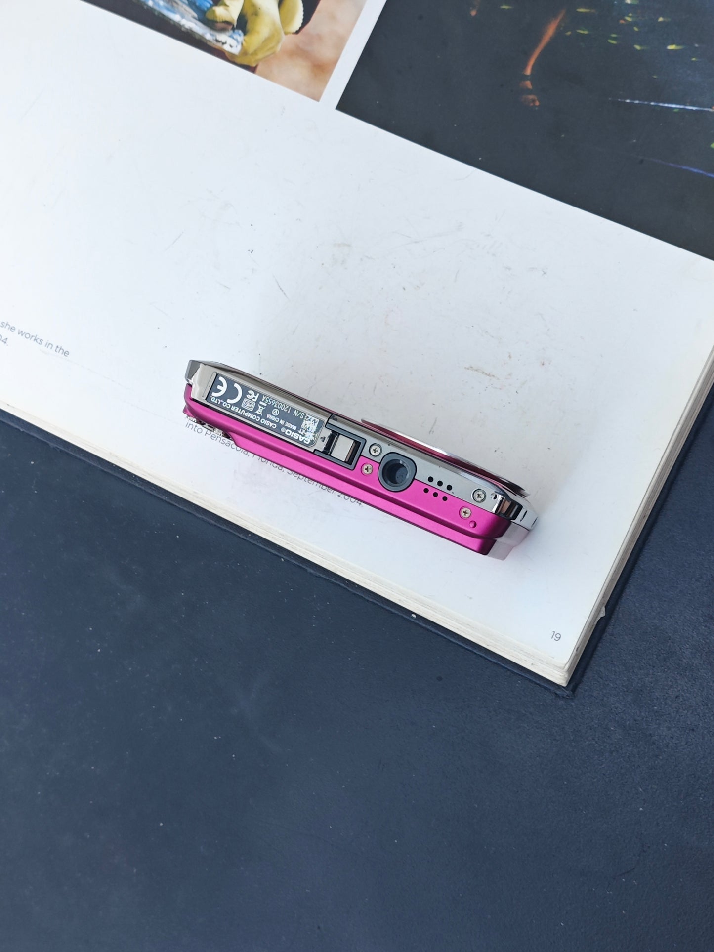 Used Casio EXILIM EX-Z1 pink Digital Camera [No charger]