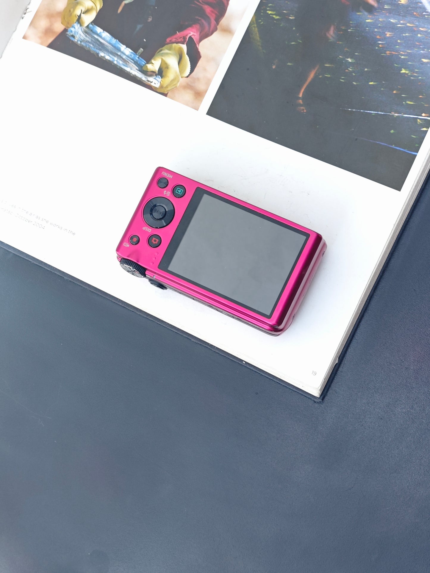 Used Casio EXILIM EX-ZR200 pink Digital Camera [No charger]