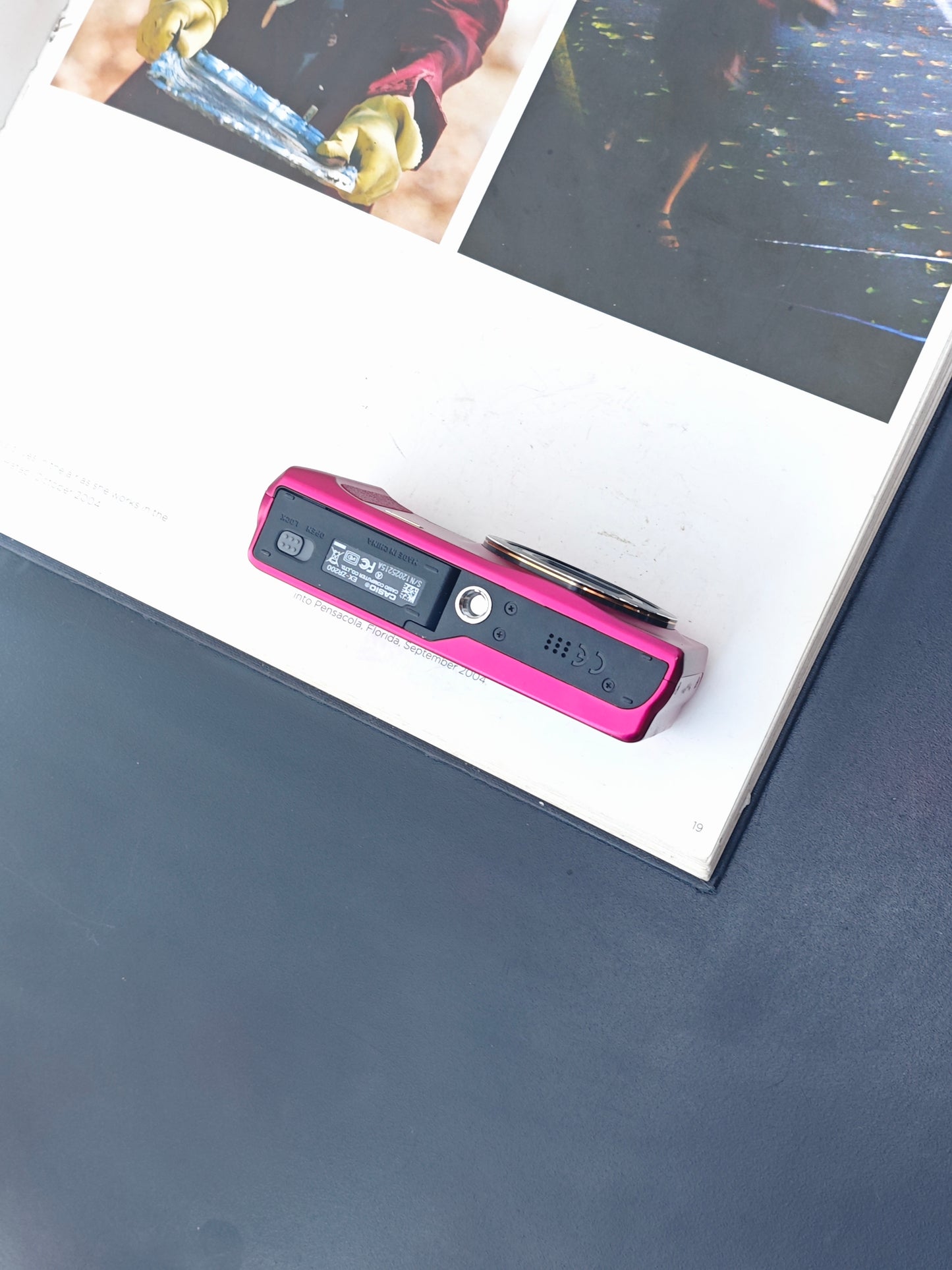 Used Casio EXILIM EX-ZR200 pink Digital Camera [No charger]