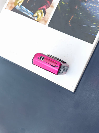 Used Casio EXILIM EX-ZR200 pink Digital Camera [No charger]