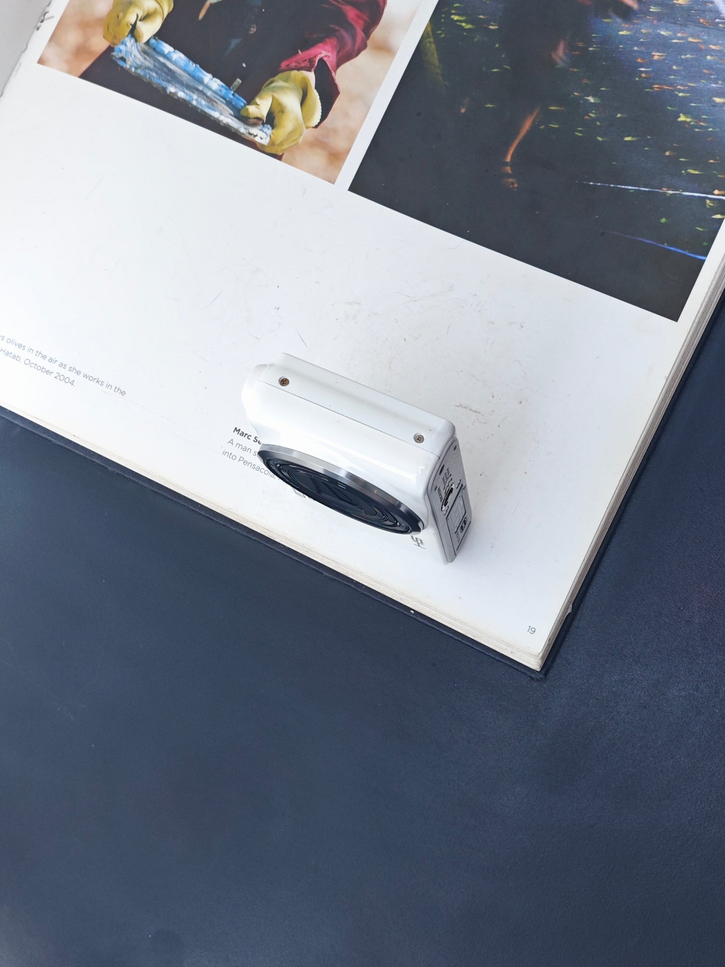 Used Casio EXILIM EX-ZR20 white Digital Camera [No charger]