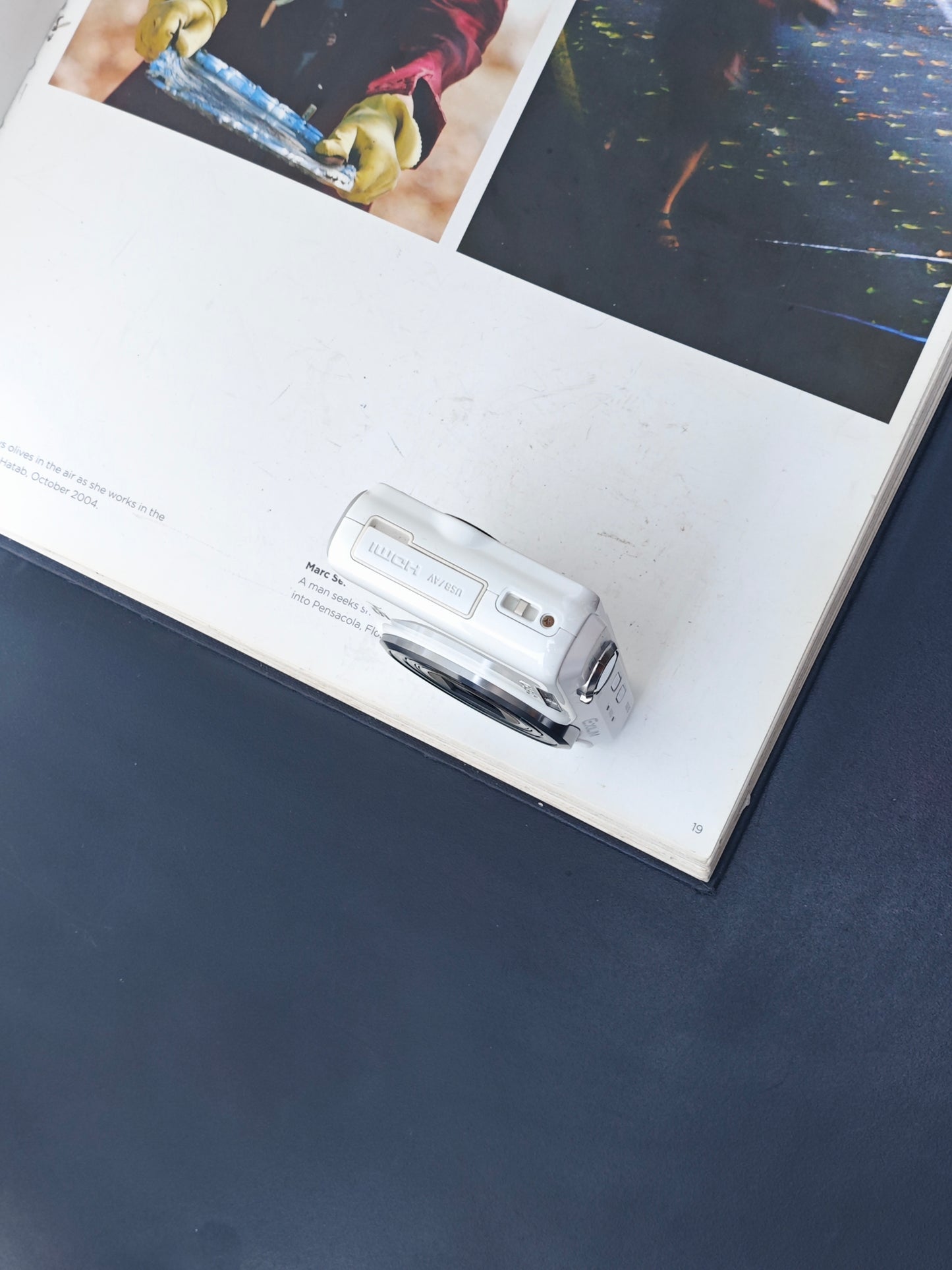 Used Casio EXILIM EX-ZR20 white Digital Camera [No charger]