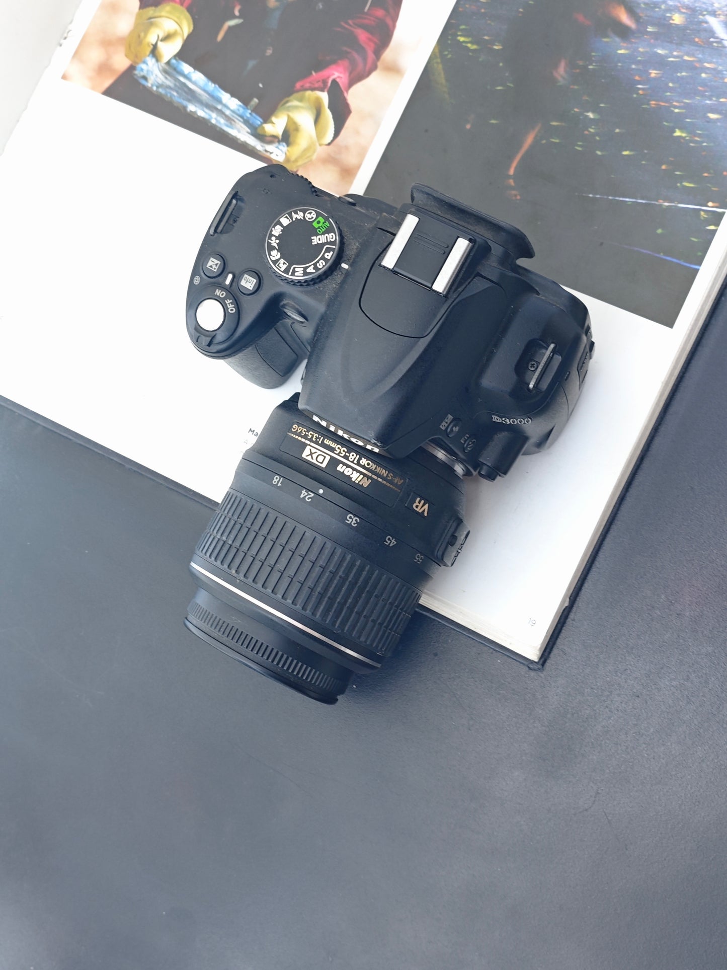 Used Nikon D3000 with Nikon DX AF-S Nikkor 18-55mm F3.5-5.6 G