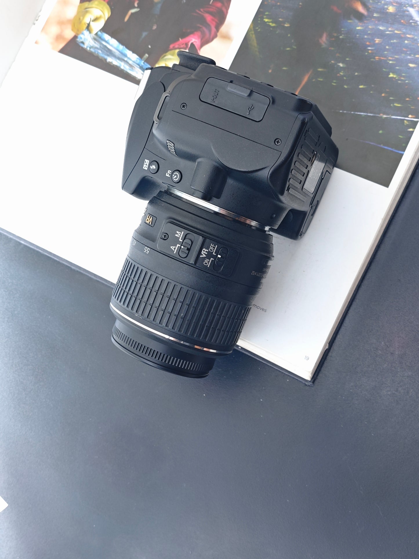 Used Nikon D3000 with Nikon DX AF-S Nikkor 18-55mm F3.5-5.6 G