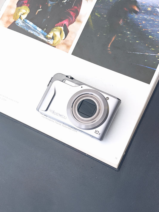 Used Casio EXILIM EX-H10 silver Digital Camera [No charger] #10065603A
