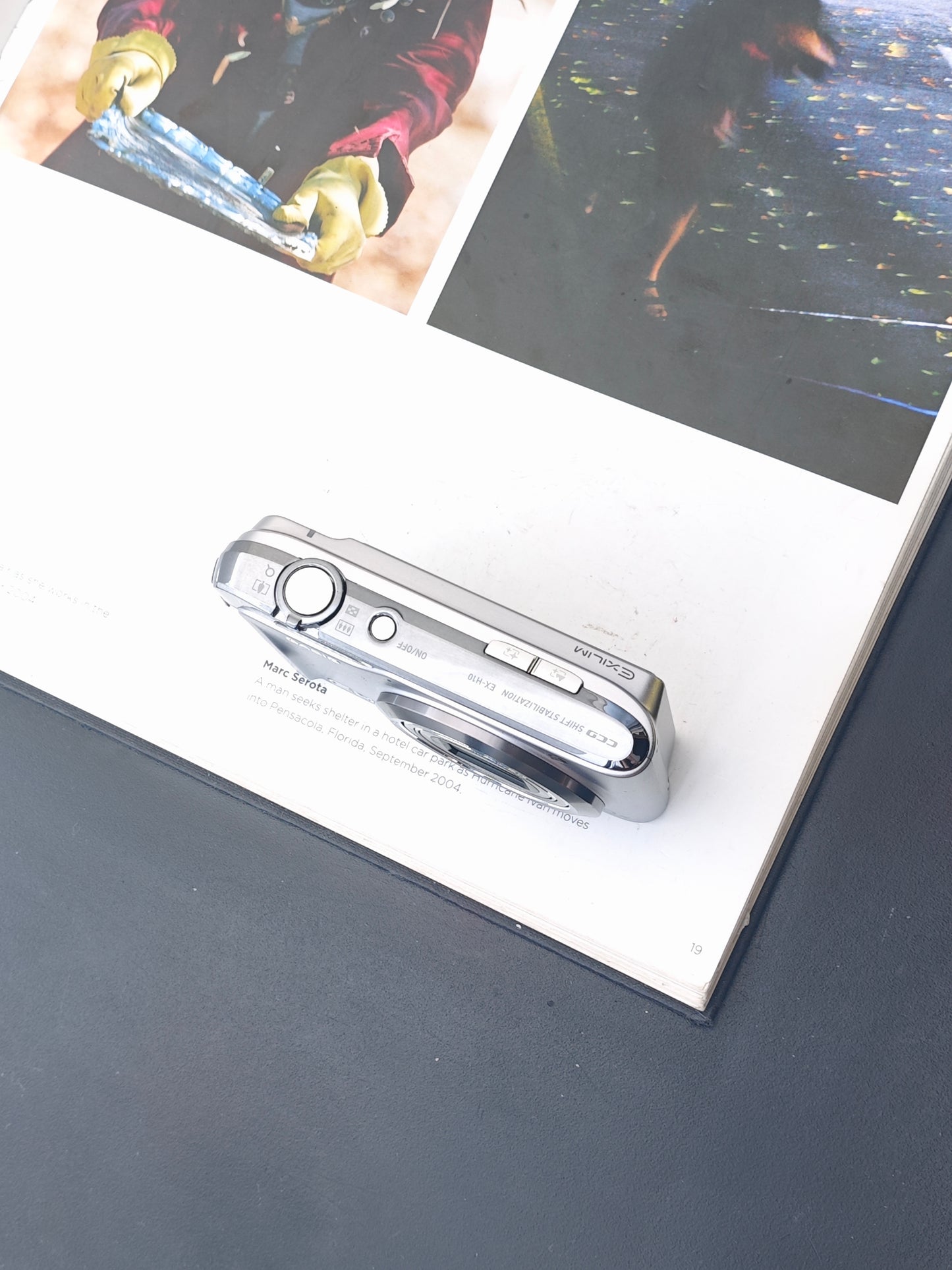 Used Casio EXILIM EX-H10 silver Digital Camera [No charger] #10065603A