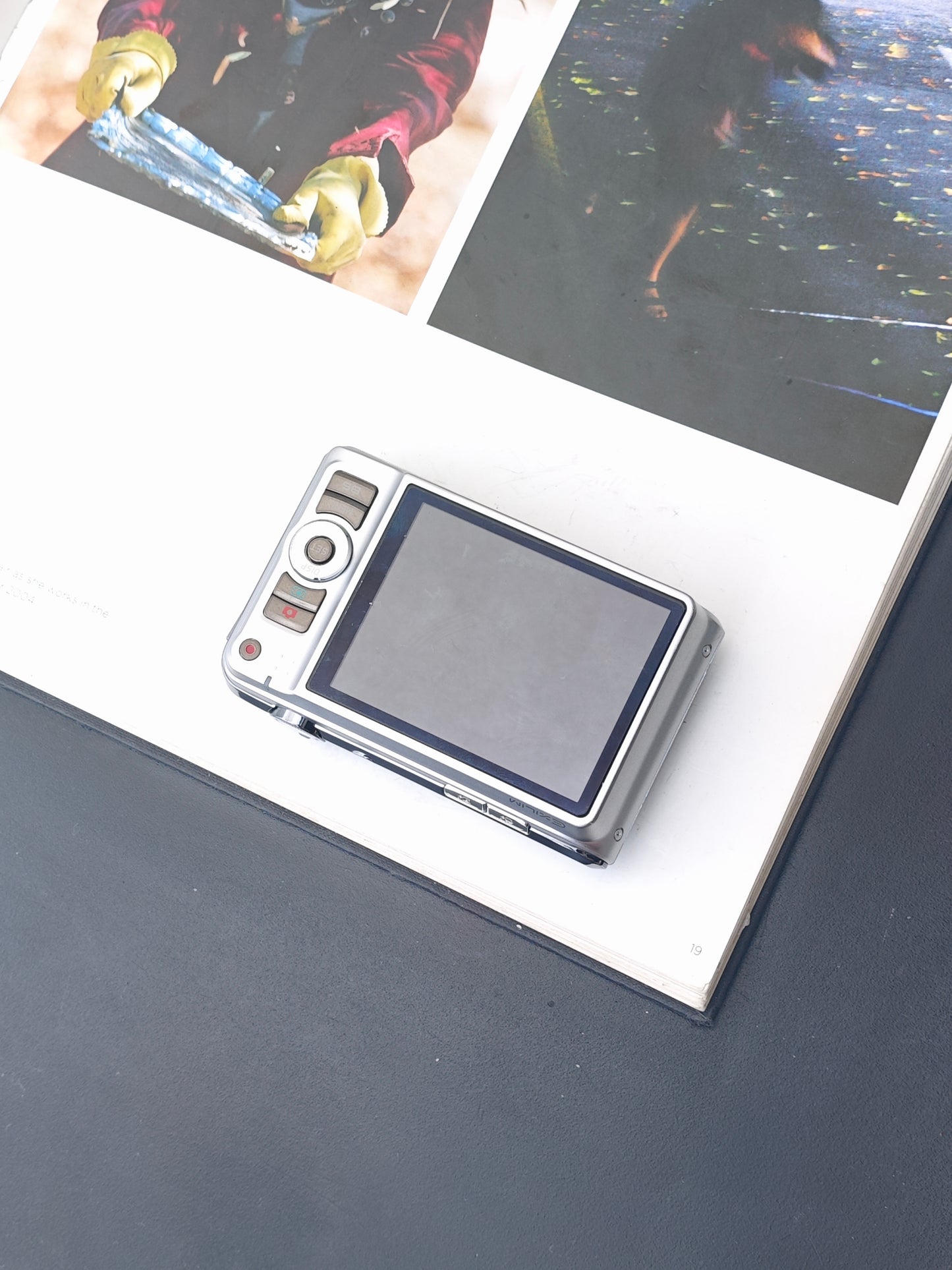 Used Casio EXILIM EX-H10 silver Digital Camera [No charger] #10065603A