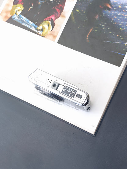 Used Casio EXILIM EX-H10 silver Digital Camera [No charger] #10065603A