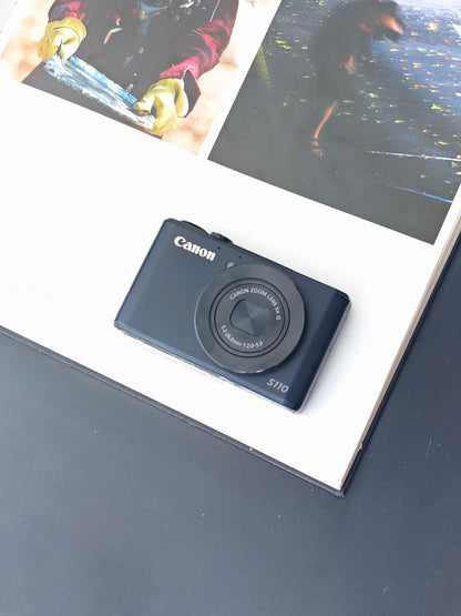 Used Canon PowerShot S110 black Digital Camera [No charger]