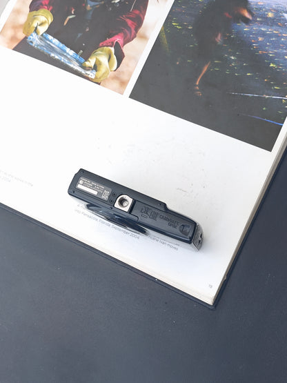 Used Canon IXY 190 black Digital Camera [No charger]