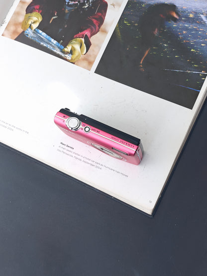 Used Nikon Coolpix S5100 pink Digital Camera [No charger]