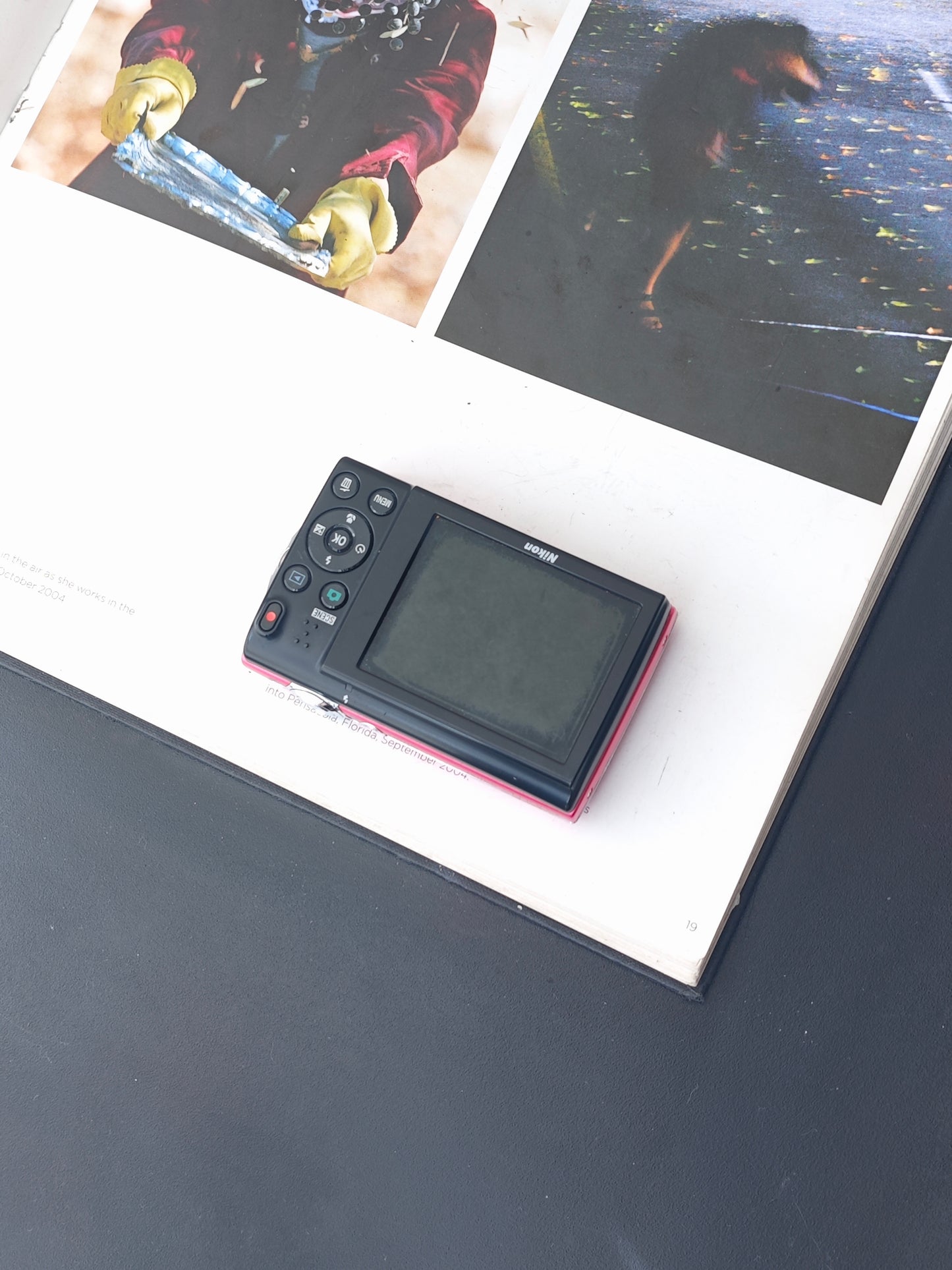 Used Nikon Coolpix S5100 pink Digital Camera [No charger]