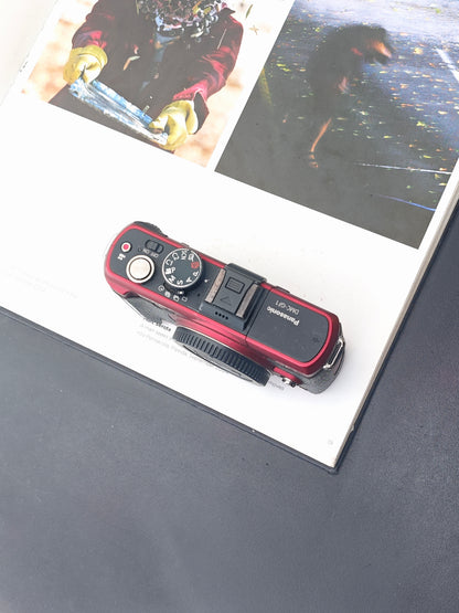 Used Panasonic Lumix GF-1 red body Digital Camera [JPN only, No charger]
