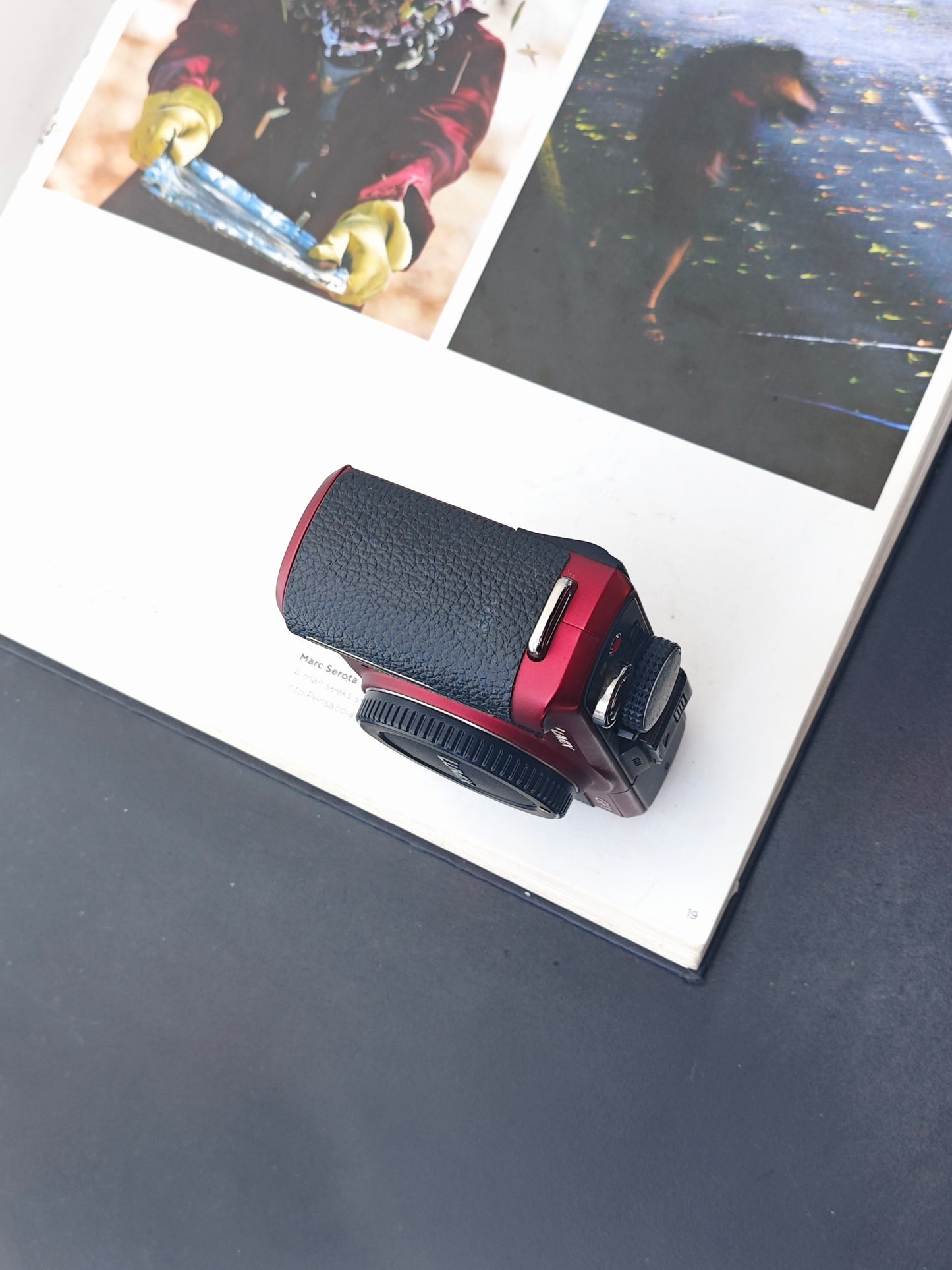 Used Panasonic Lumix GF-1 red body Digital Camera [JPN only, No charger]