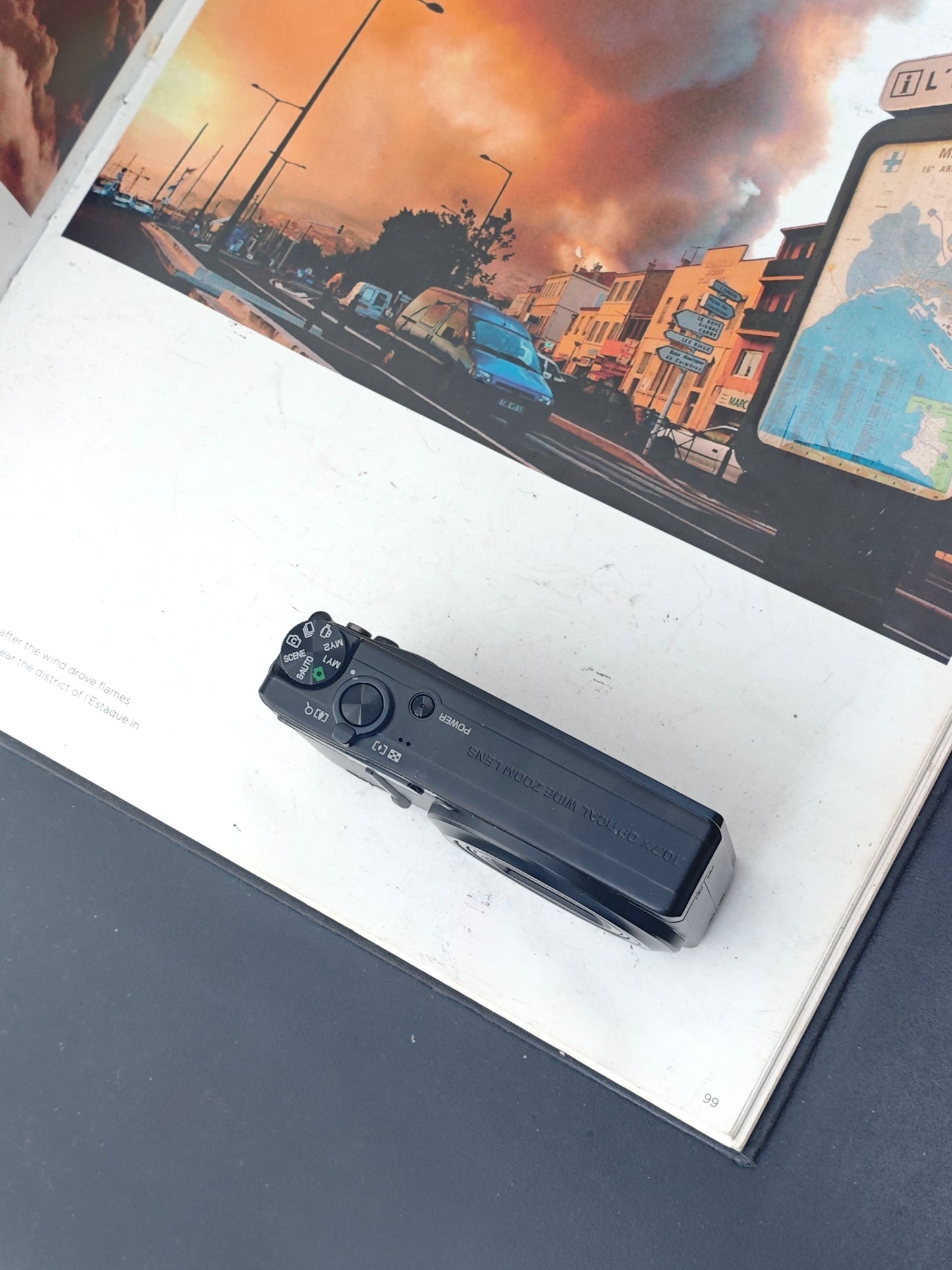 Used Ricoh CX5 black Digital Camera [No charger]