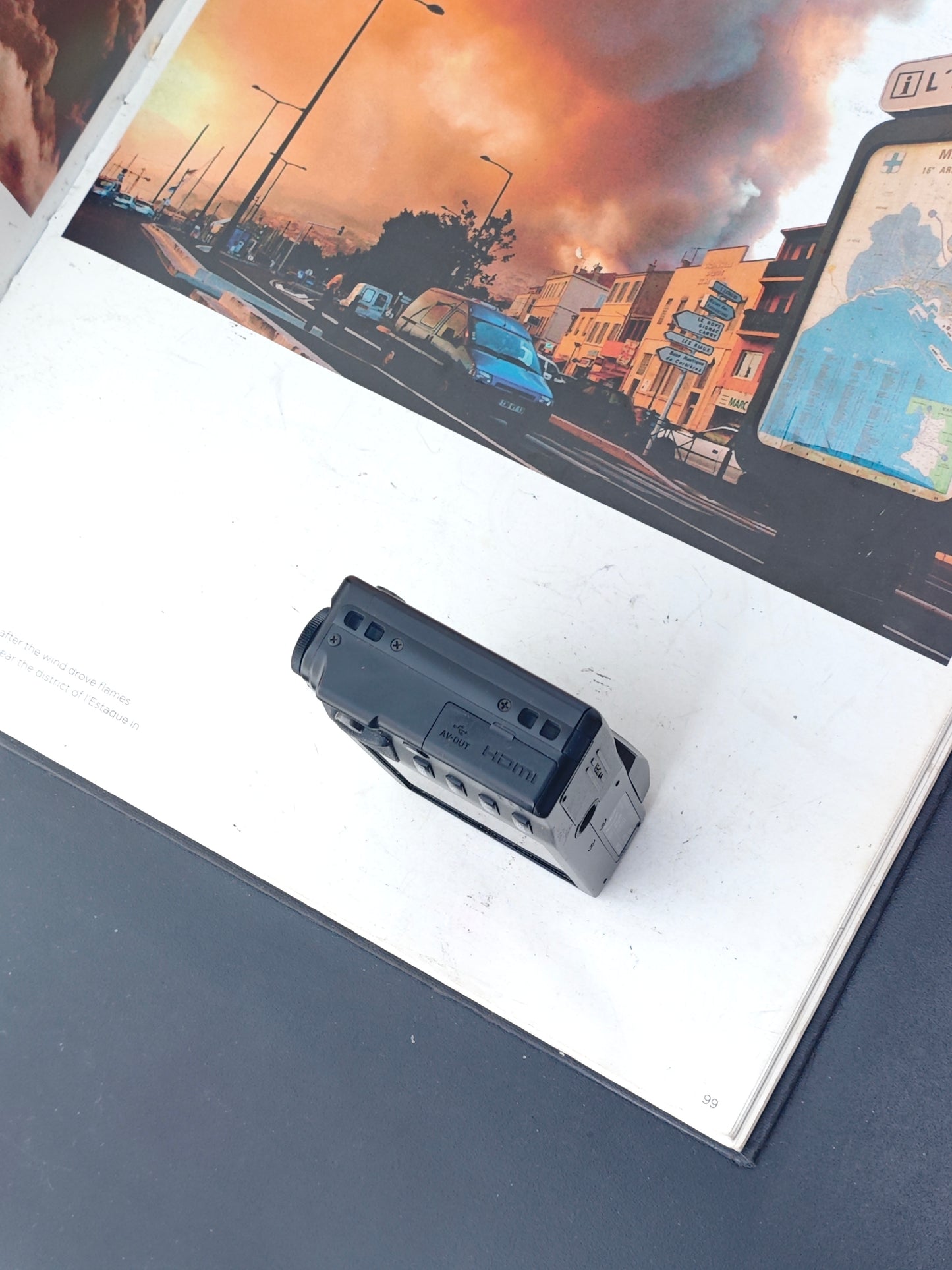 Used Ricoh CX5 black Digital Camera [No charger]