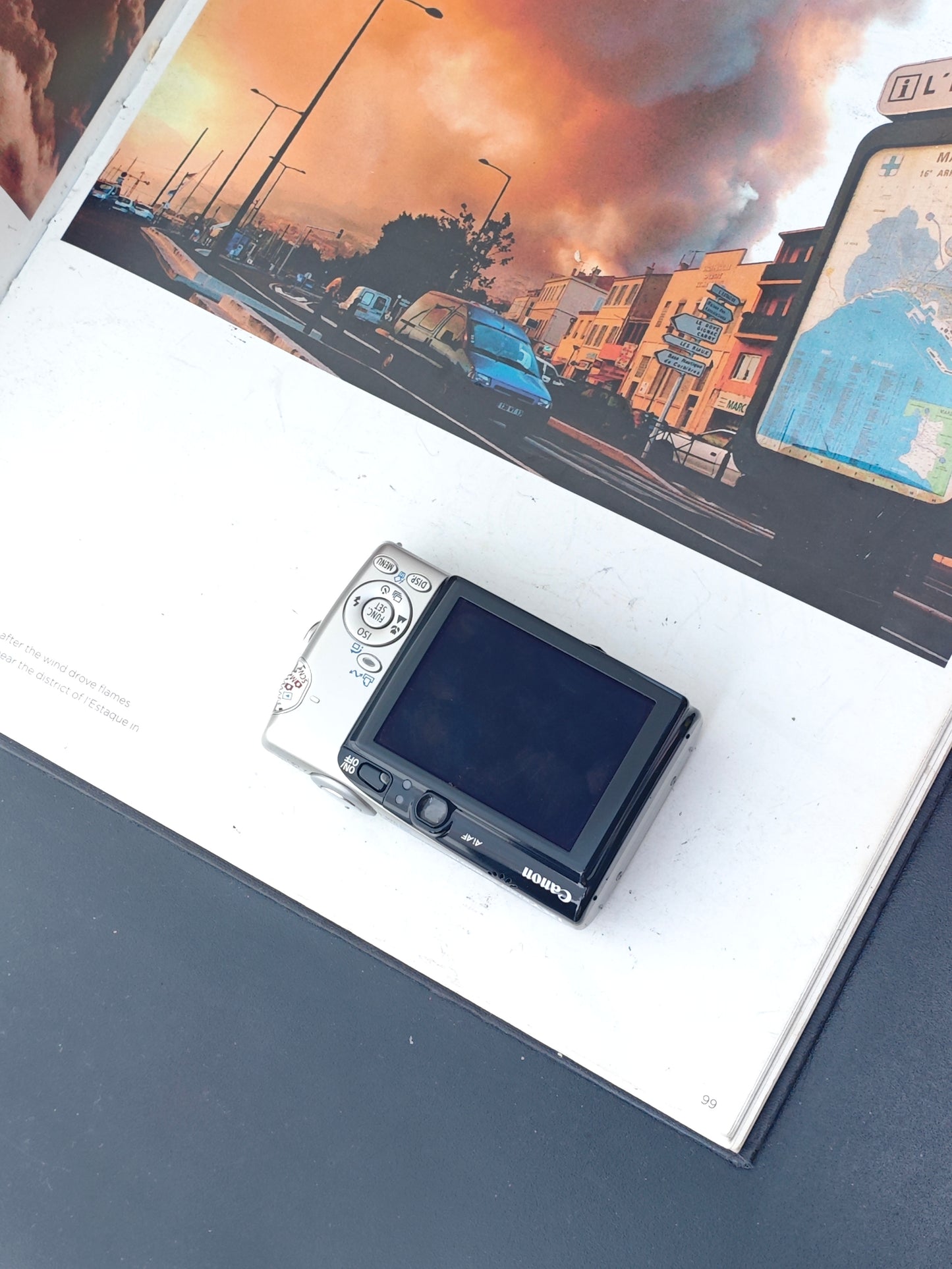 Used Canon IXY Digital 800 IS Digital Camera [No charger] #3217412713