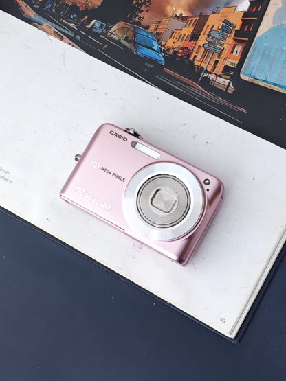 Used Casio EXILIM EX-Z1080 pink Digital Camera [No charger]