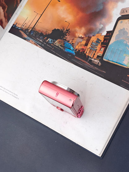 Used Sony Cyber Shot DSC-WX350 pink Digital Camera [JPN only] #0294109