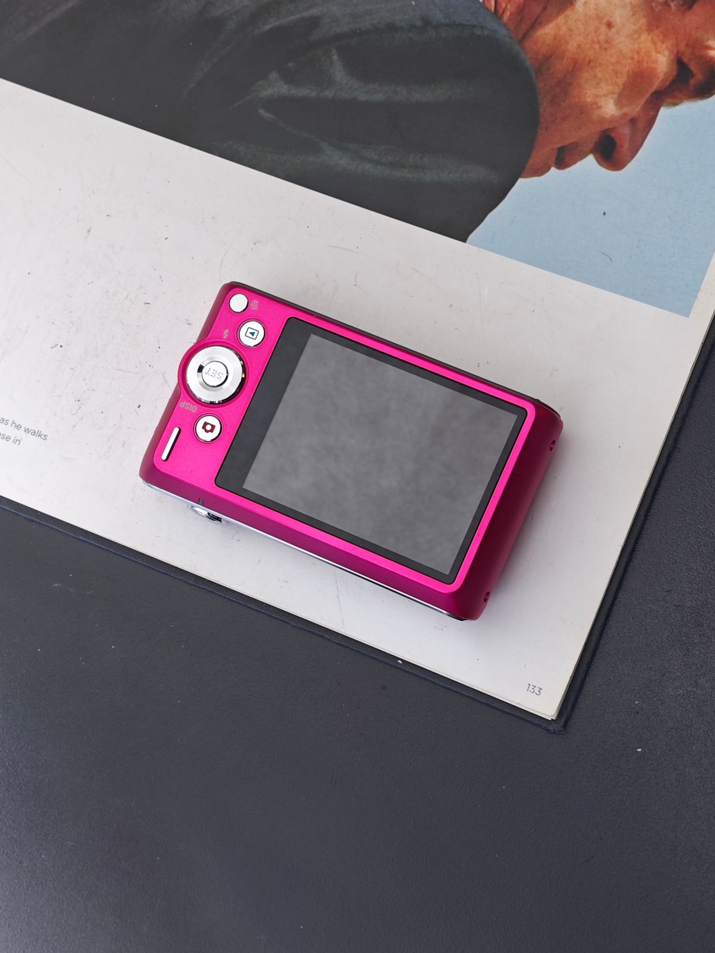 Used Casio EXILIM EX-ZS190 pink Digital Camera [No charger]