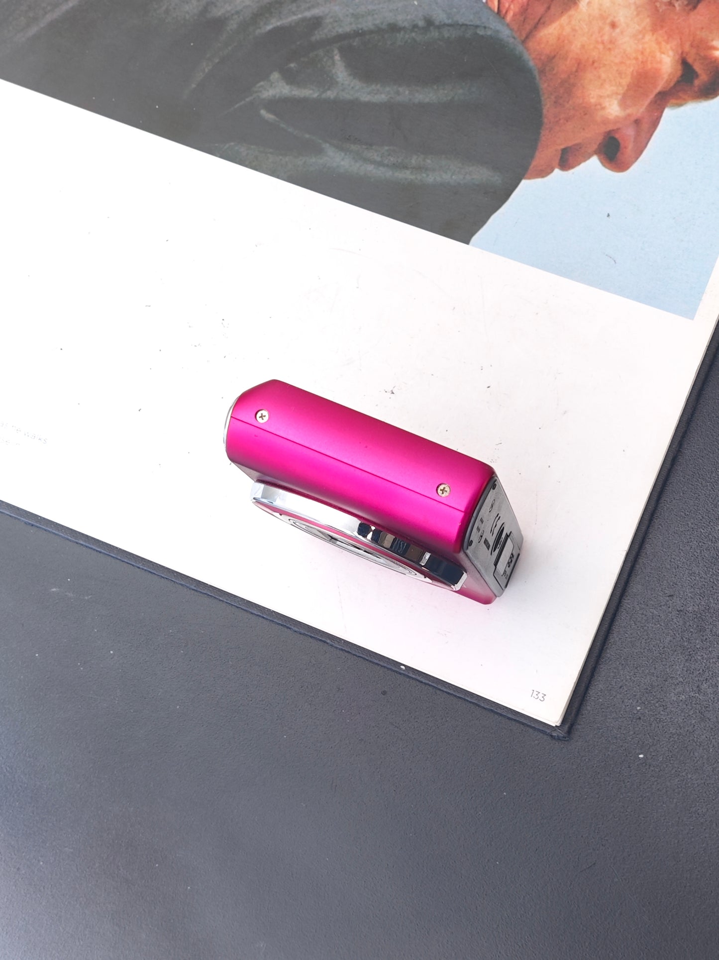 Used Casio EXILIM EX-ZS190 pink Digital Camera [No charger]
