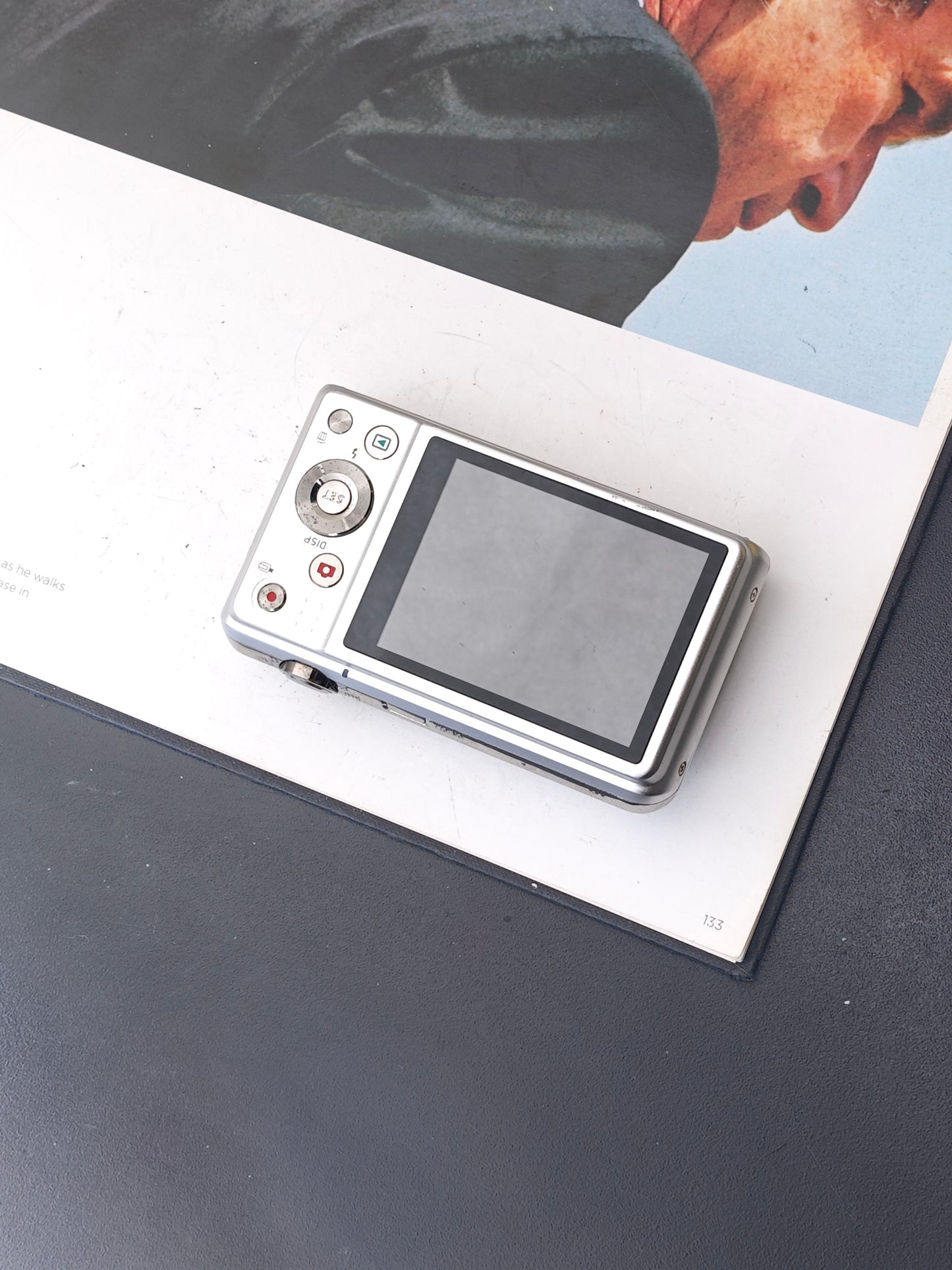 Used Casio EXILIM EX-ZS160 silver Digital Camera [No charger]