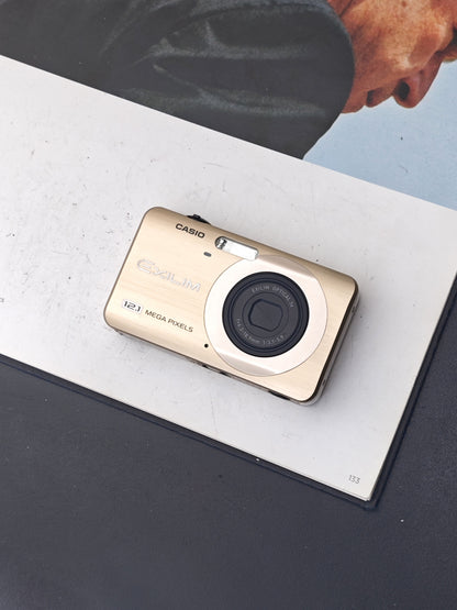 Used Casio EXILIM EX-Z90 gold Digital Camera [with box]