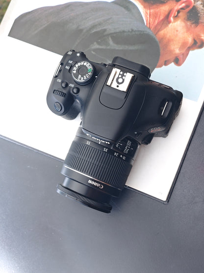 Used Canon EOS Kiss X5 with Double Zoom Kit Digital Camera #381077041537