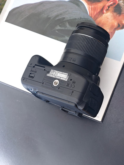 Used Canon EOS Kiss X5 with Double Zoom Kit Digital Camera #381077041537