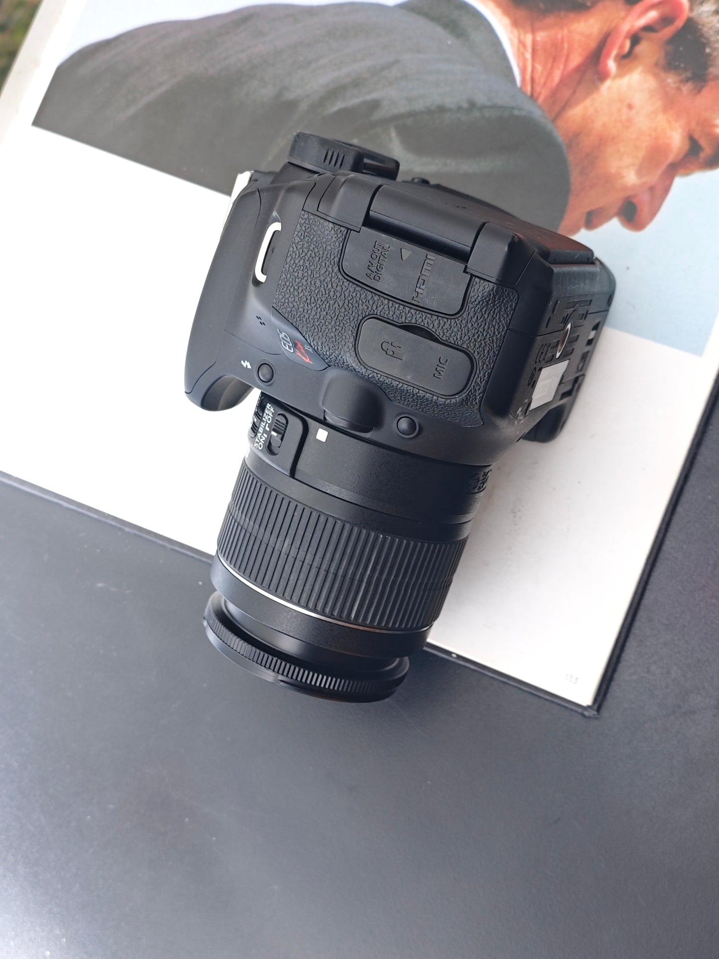 Used Canon EOS Kiss X5 with Double Zoom Kit Digital Camera #381077041537