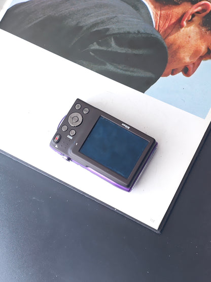 Used Nikon Coolpix S3300 purple Digital Camera [No charger]