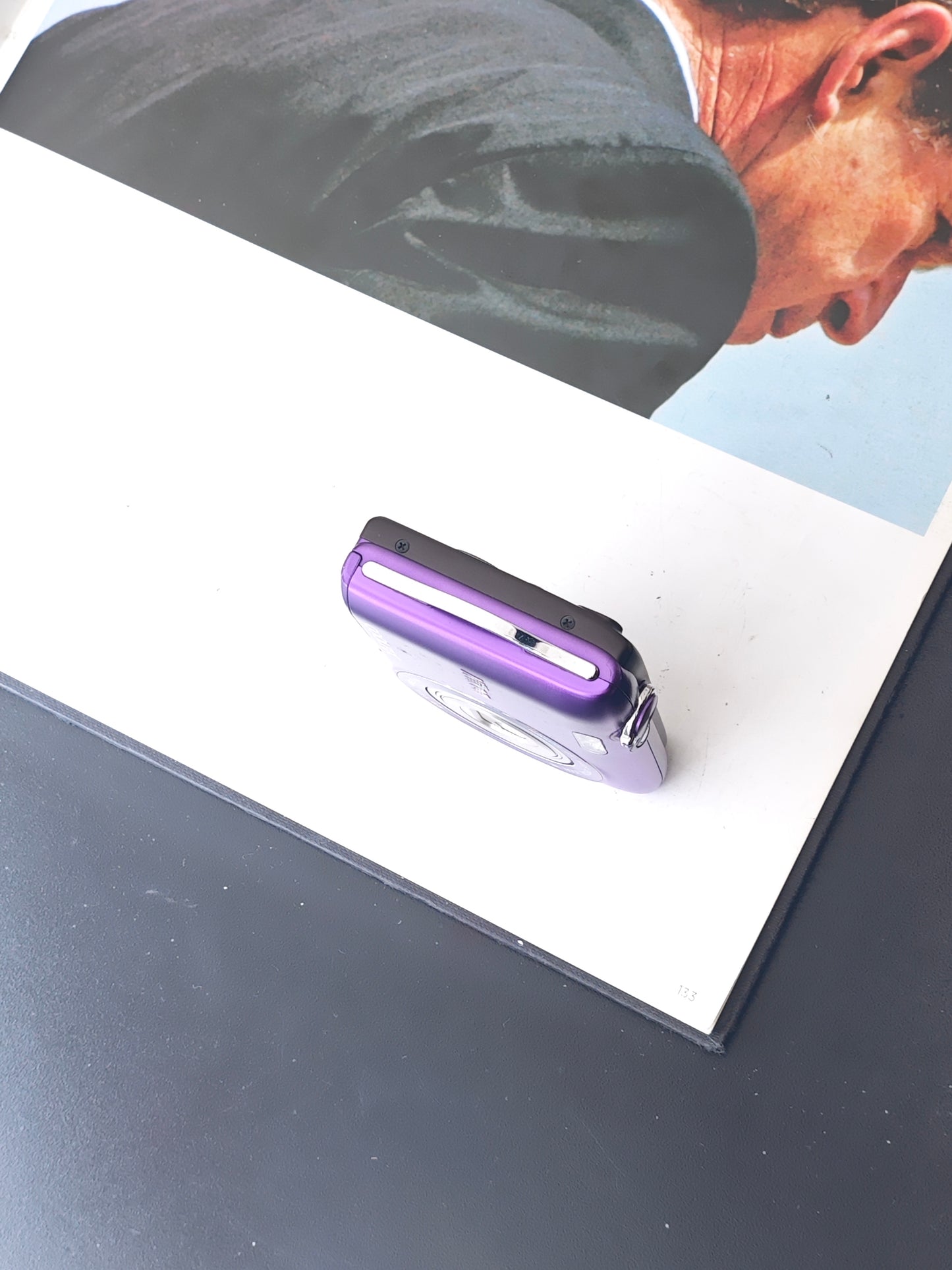Used Nikon Coolpix S3300 purple Digital Camera [No charger]