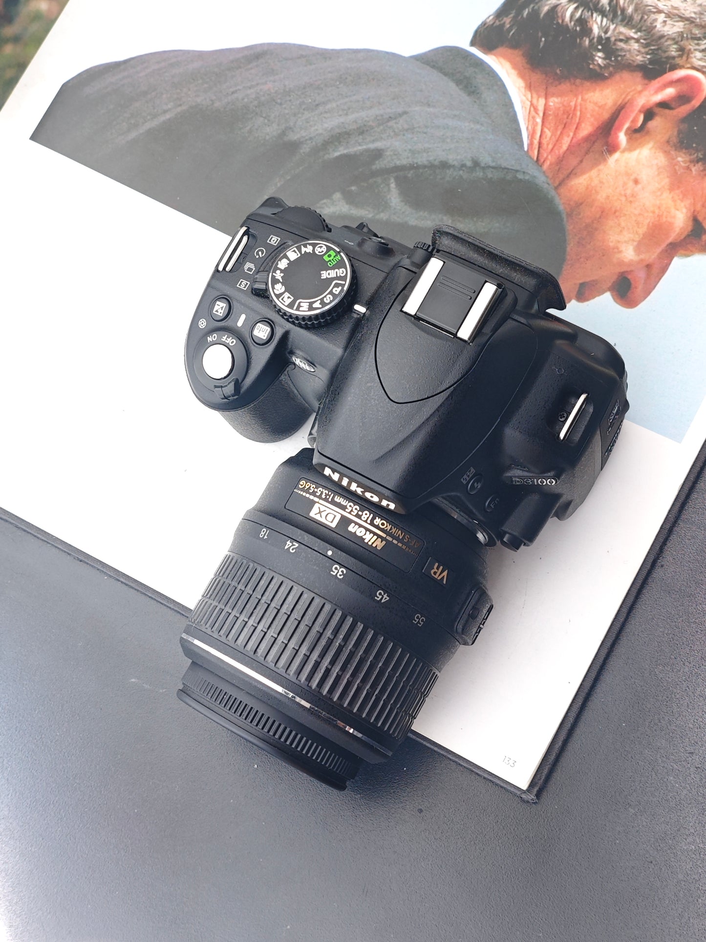 Used Nikon D3100 with Double Zoom Kit [No charger, with box]