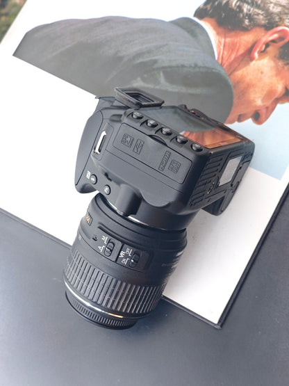 Used Nikon D3100 with Double Zoom Kit [No charger, with box]