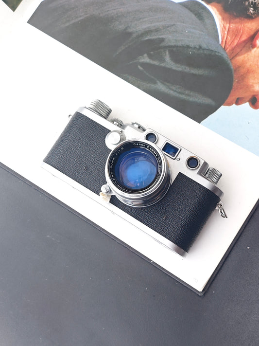 Nicca 3-F with Canon Lens 50mm F1.8 LTM