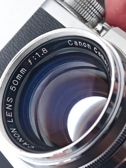Nicca 3-F with Canon Lens 50mm F1.8 LTM