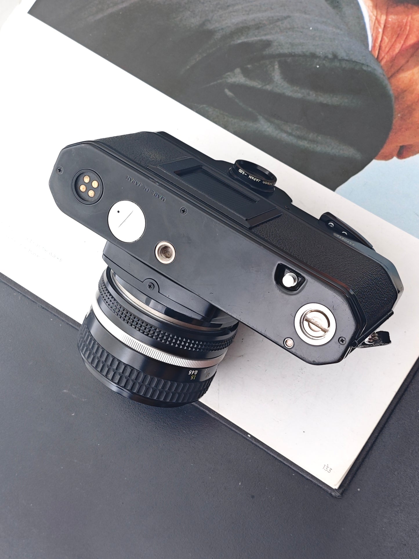 Nikon FM2 black with Nikon Nikkor 50mm F1.4 Ai-S