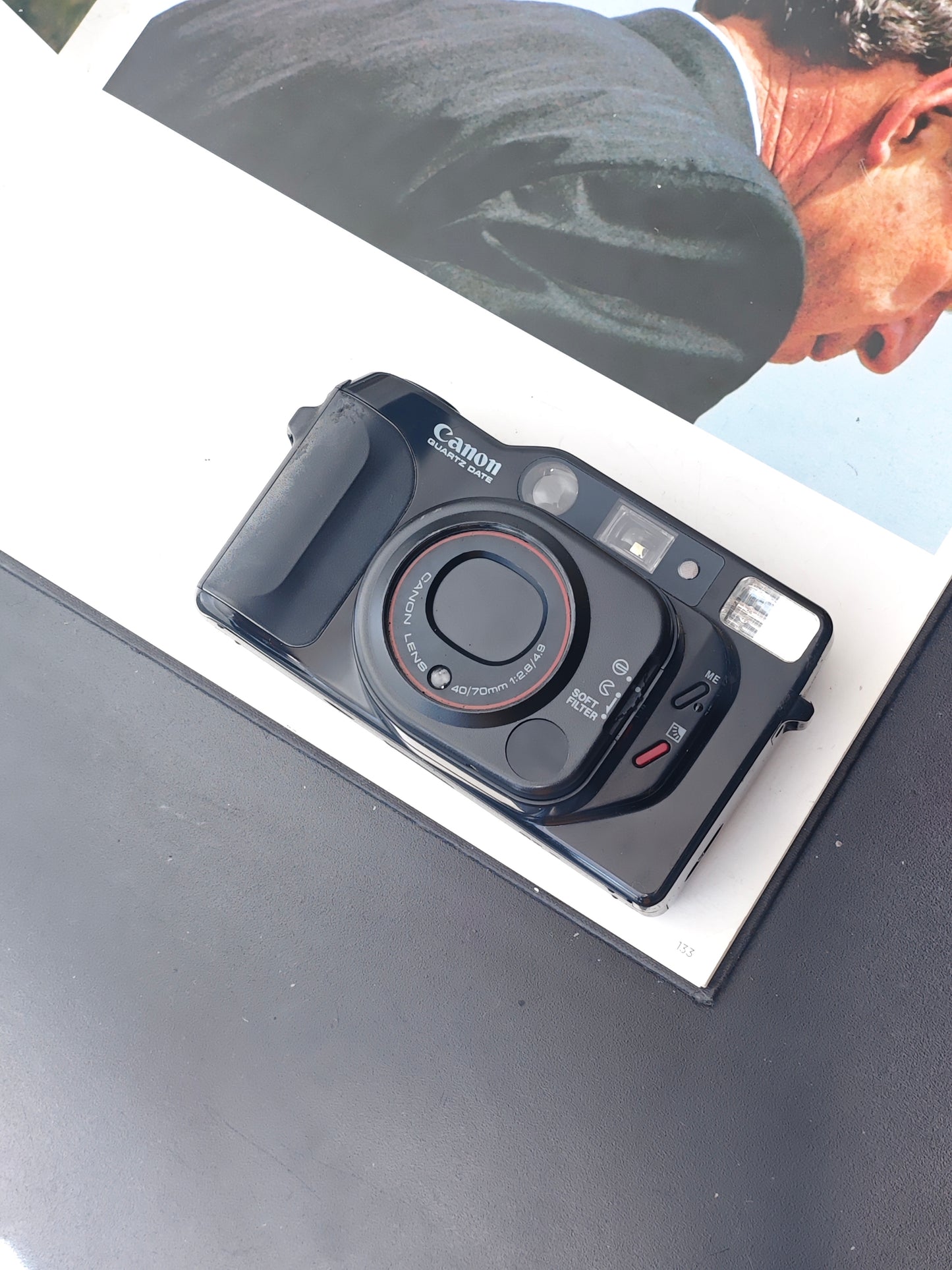Canon Autoboy TELE Quartz Date #1071140