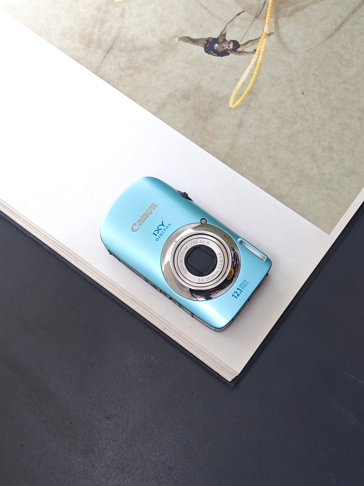 Used Canon IXY Digital 510 IS blue Digital Camera [with box]